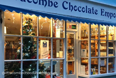 Ilfracombe Chocolate Emporium shop in Ilfracombe